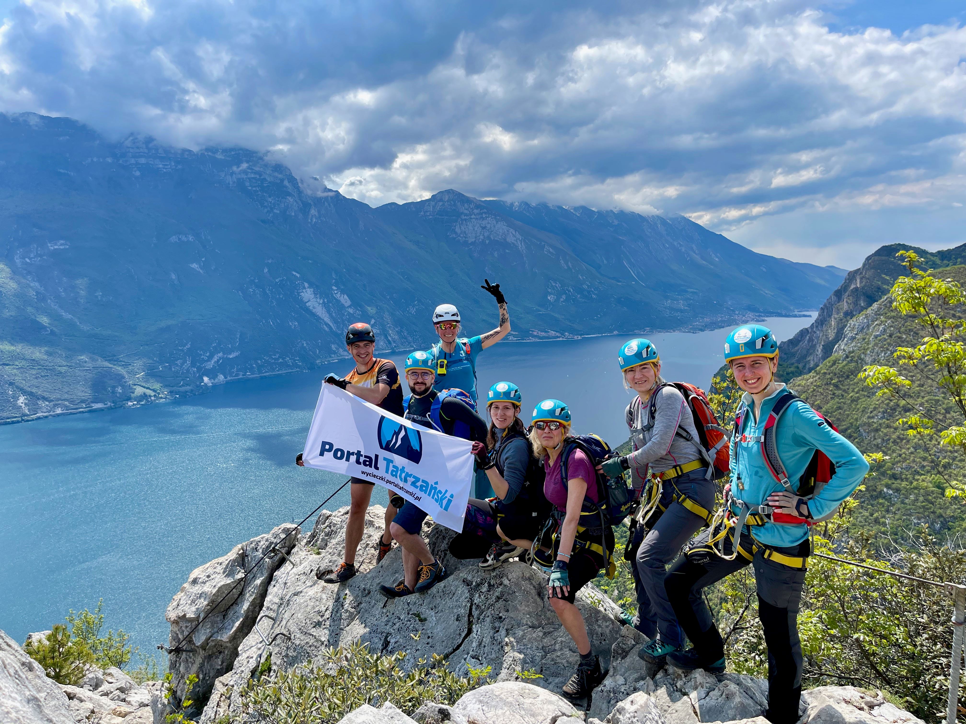Wyjazd na via ferraty do Włoch (Riva del Garda)